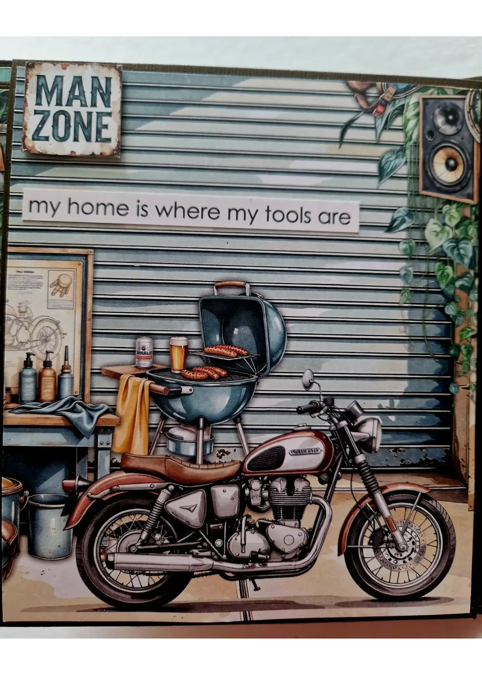 Man Cave Album workshop pakket
