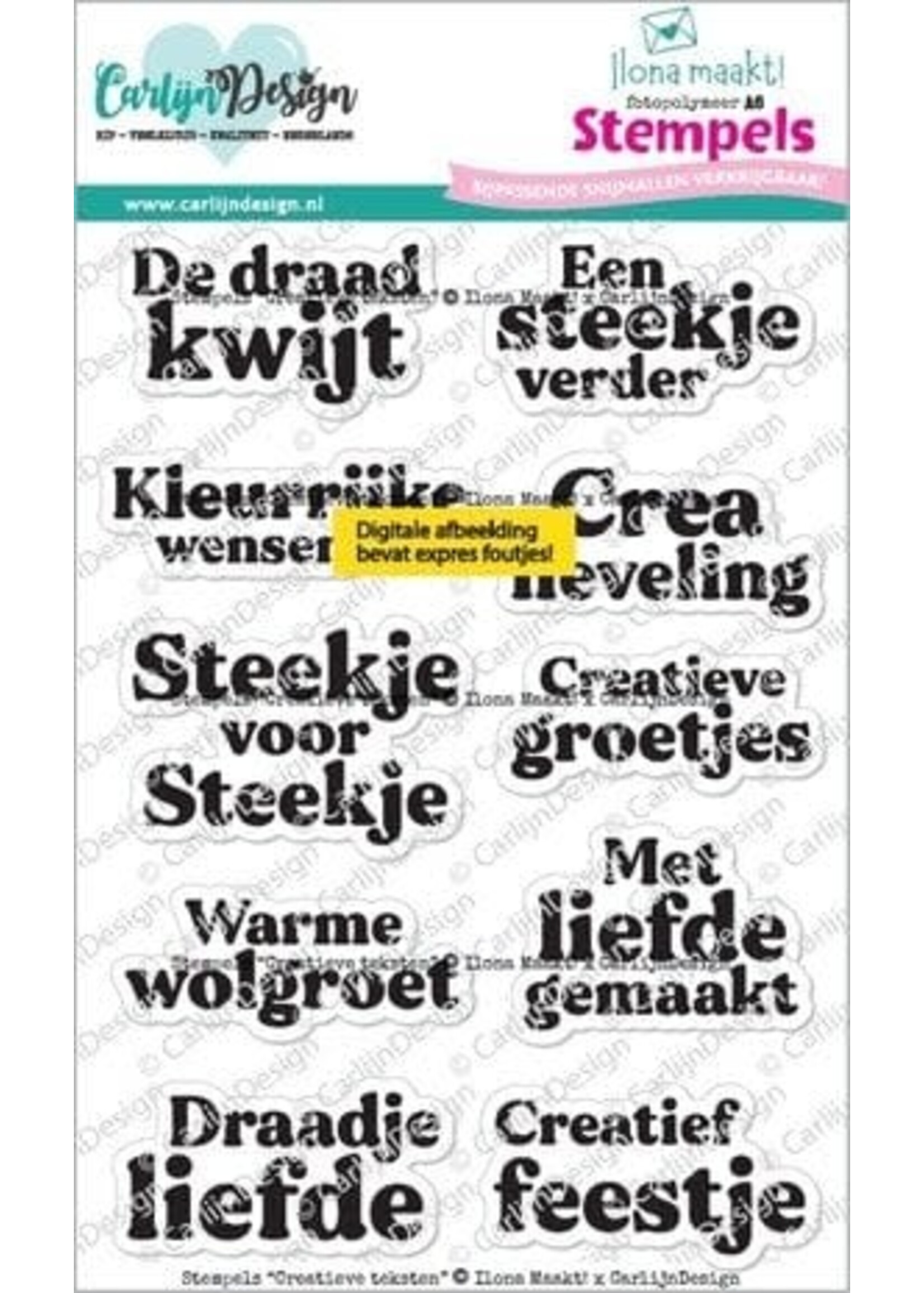 Stempels Creatieve Teksten (CDST-0167)