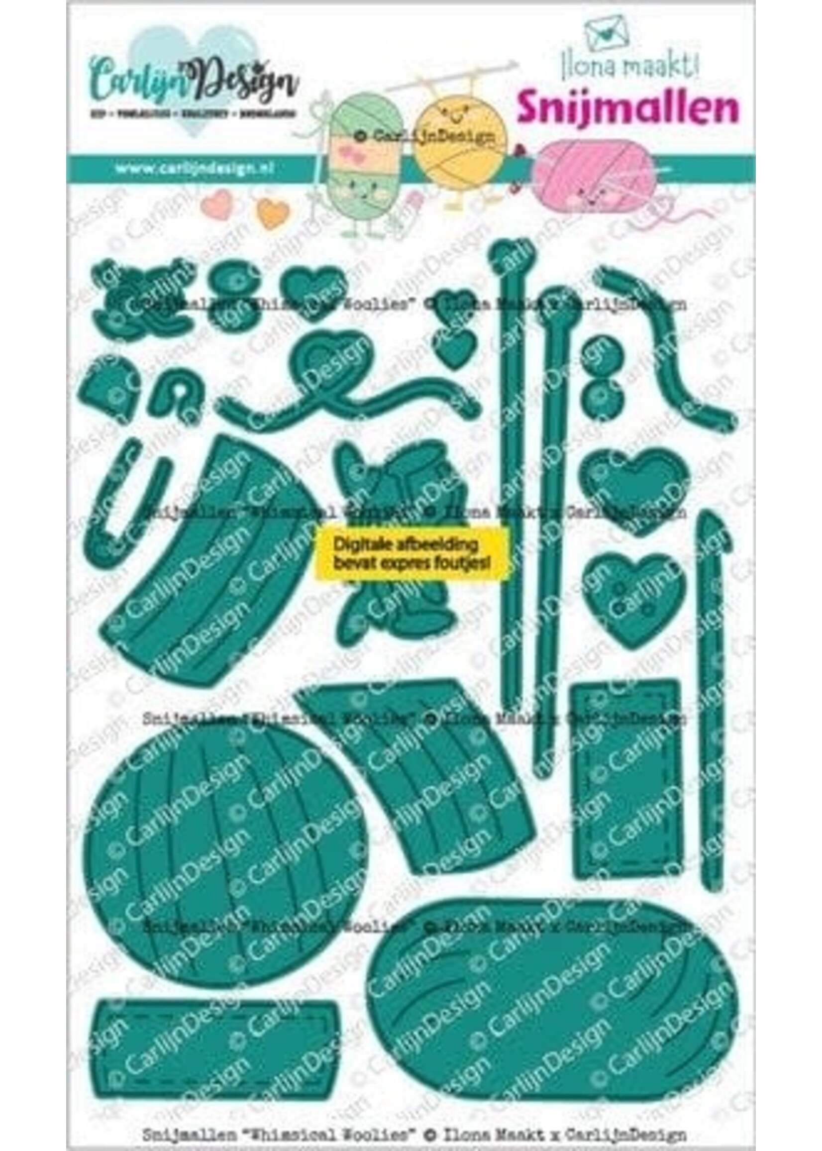 Snijmallen Whimsical Woolies (CDSN-0353)