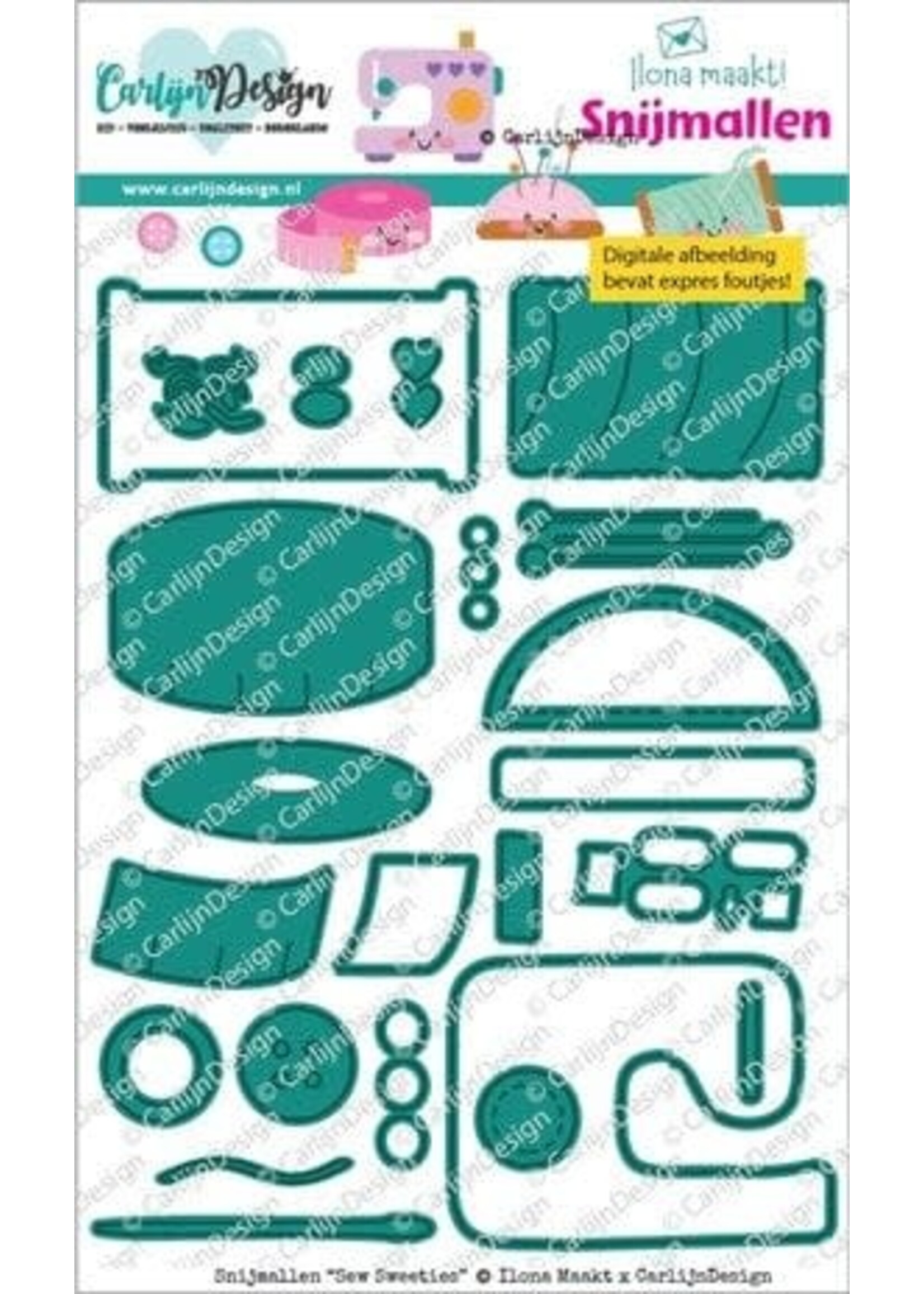 Snijmallen Sew Sweeties (CDSN-0352)