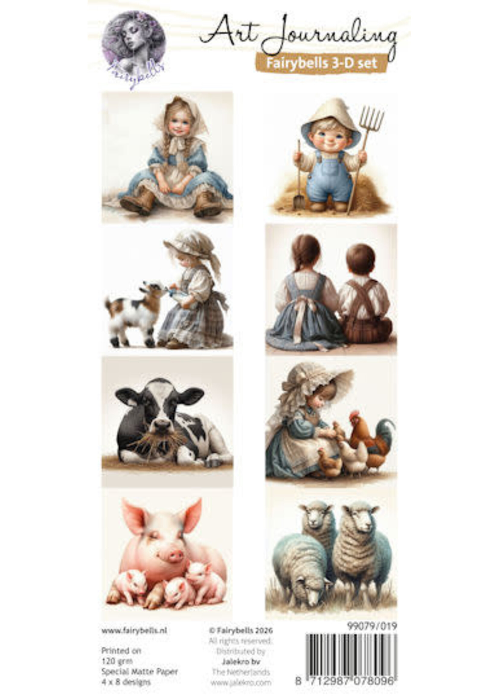 Fairybells 3-D setje Boerderij