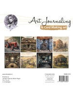 Art Journaling & Card Making Backgrounds Set Boerderij