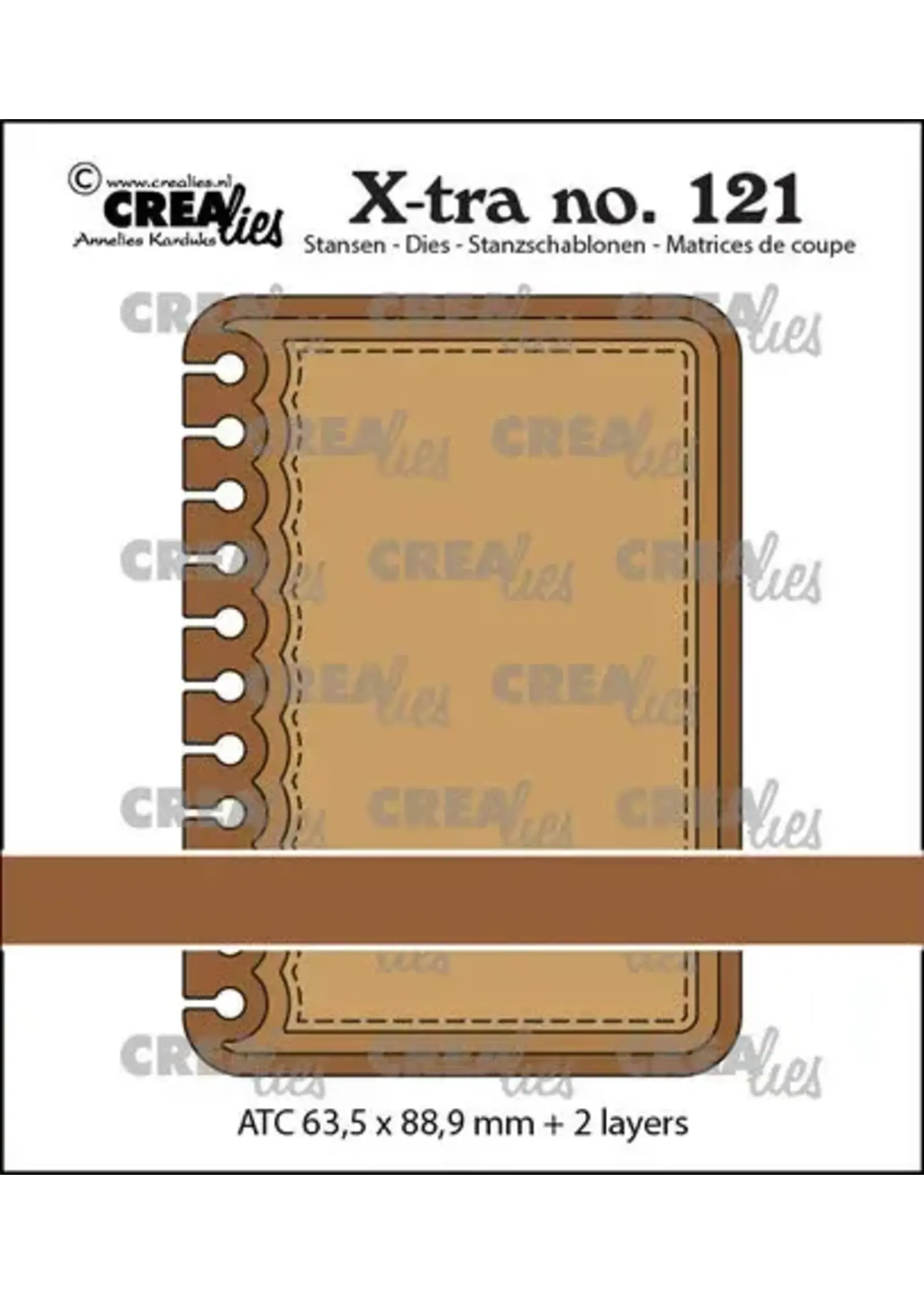 X-tra Stansen ATC Notebook Vertikaal (CLX-tra121)
