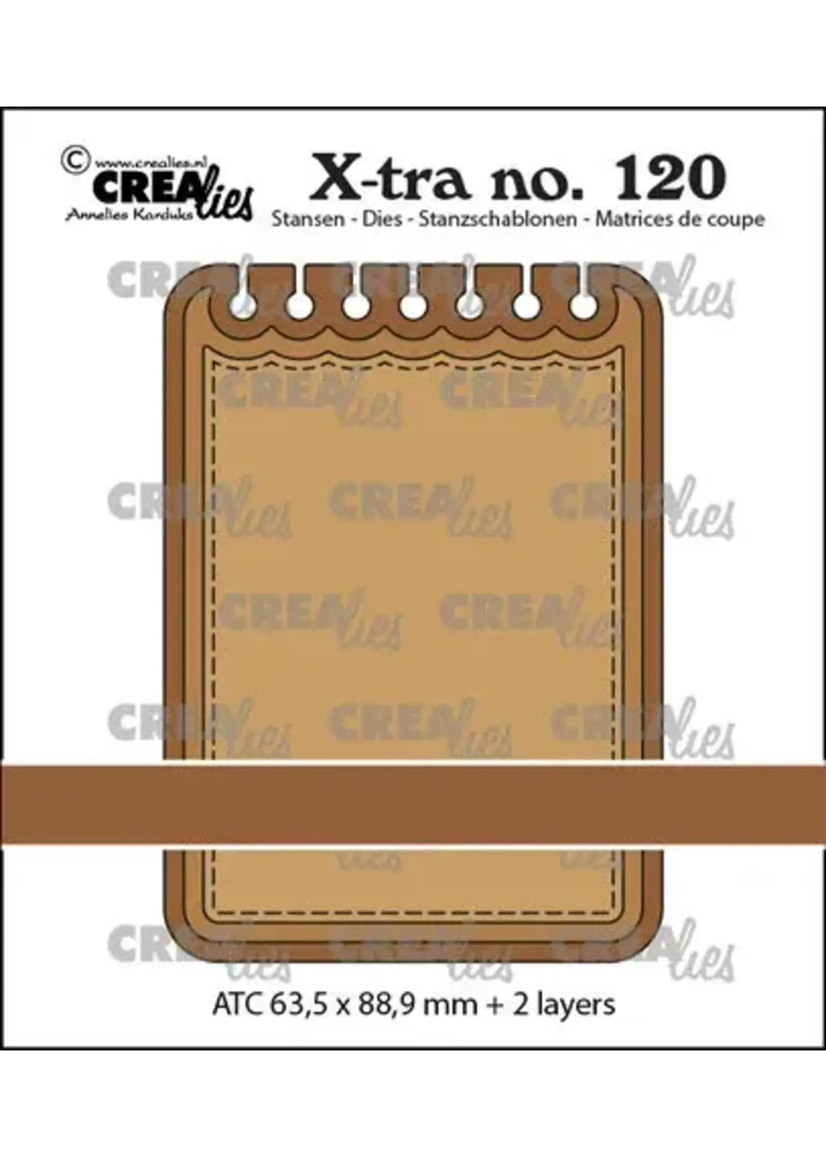 X-tra Stansen ATC Notebook Horizontaal (CLX-tra120)