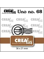 Uno Stansen No. 68 Poststempel Middel (CLUno68)