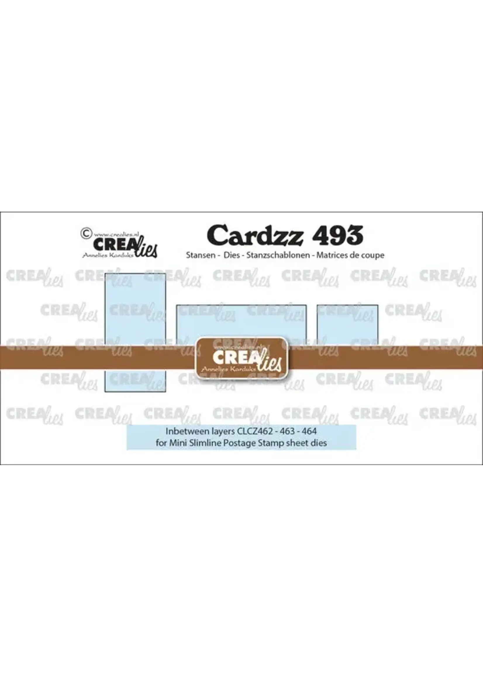 Cardzz Stansen 3x Tussenlaagje voor CLCZ462, CLCZ463 & CLCZ464 (CLCZ493)