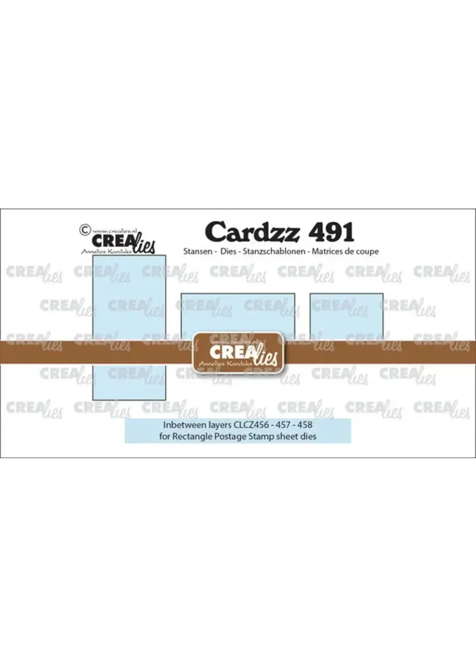 Cardzz Stansen 3x Tussenlaagje voor CLCZ456, CLCZ457 & CLCZ458 (CLCZ491)