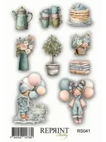 Quiet Moments 10x16cm Stickers (RS041)