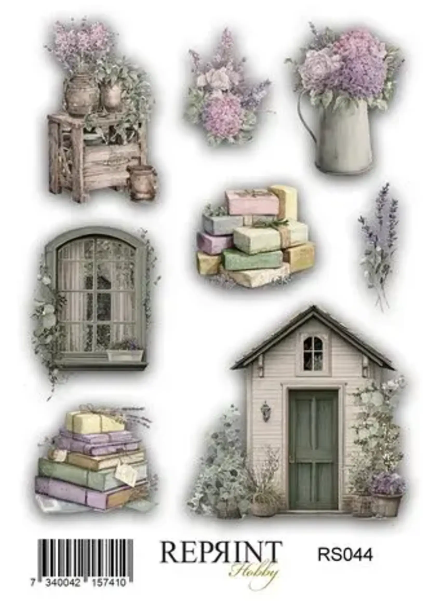 Timeless 10x16cm Stickers (RS044)