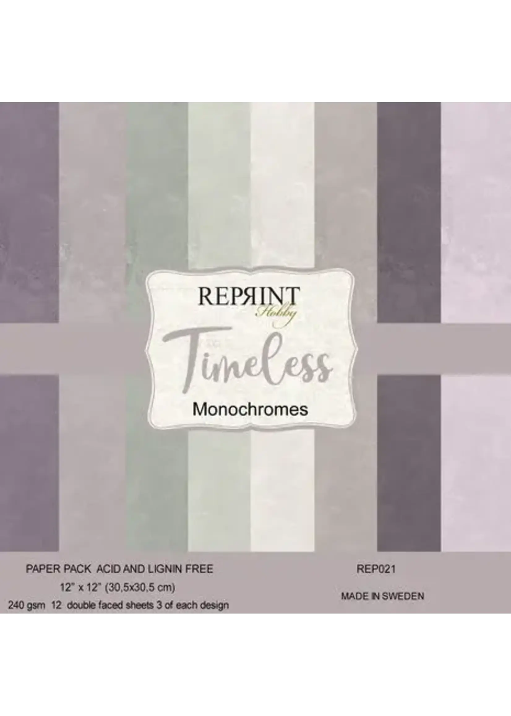 Timeless 12x12 Inch Cardstock (REP021)