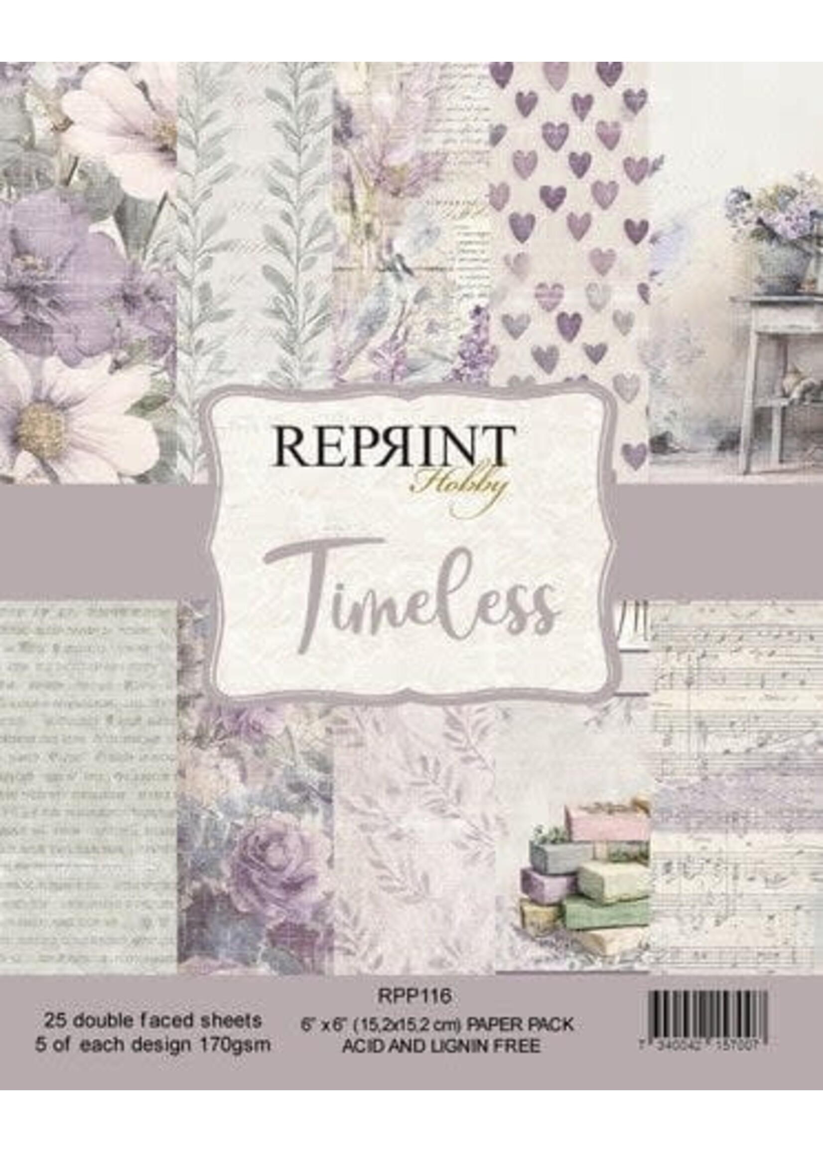 Timeless 6x6 Inch Paper Pack (RPP116)