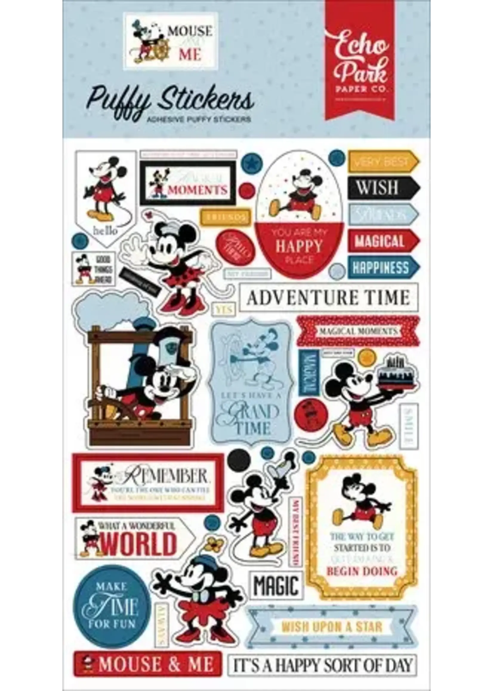 Mouse And Me Puffy Stickers (MAM487066)