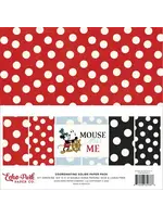 Mouse And Me 12x12 Inch Coordination Solids Paper Pack Polka Dot (MAM487054)