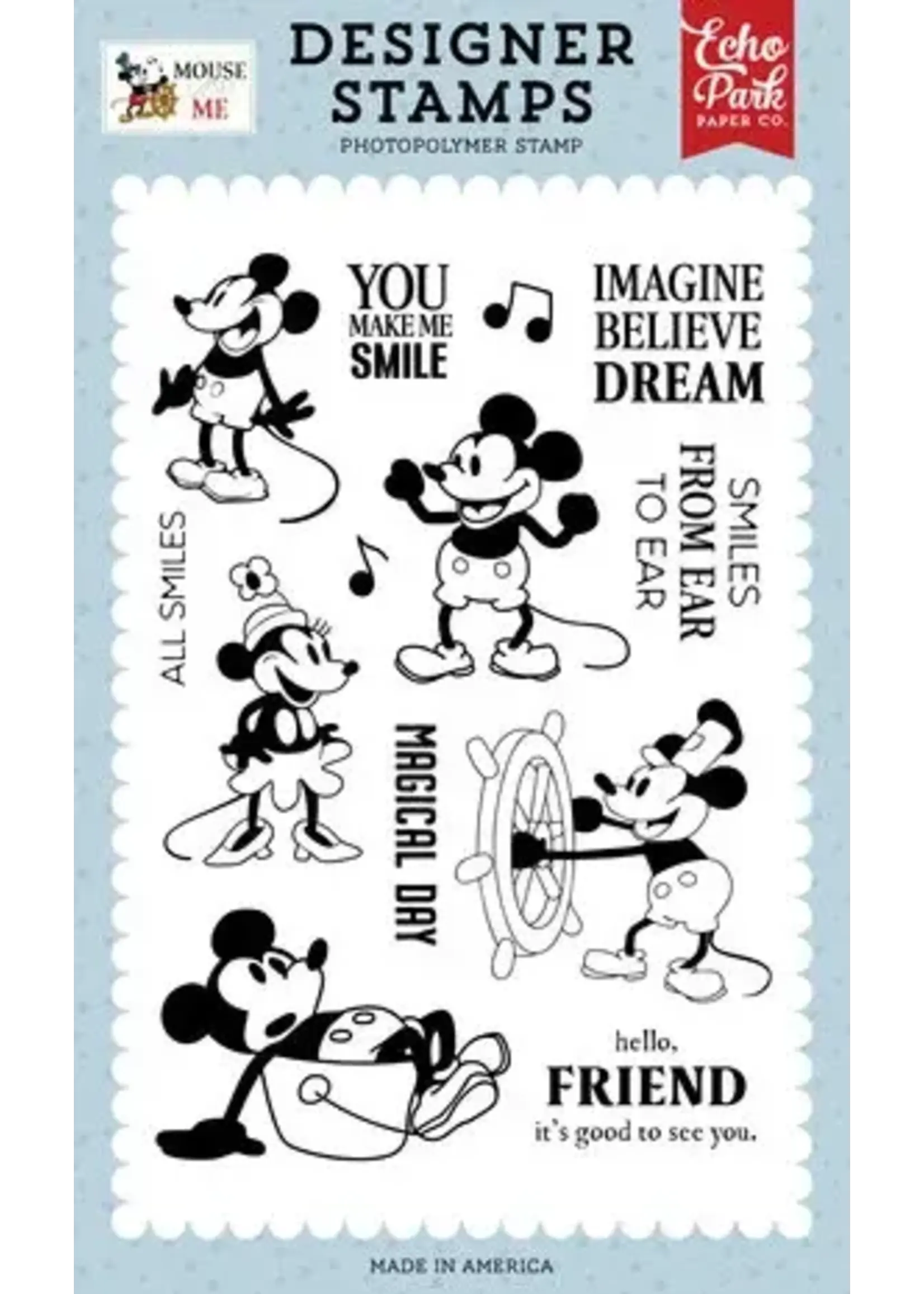 Mouse And Me Designer Stamps Captain Mouse (MAM487047)