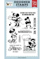 Mouse And Me Designer Stamps Vintage Mouse Sweetheart (MAM487046)