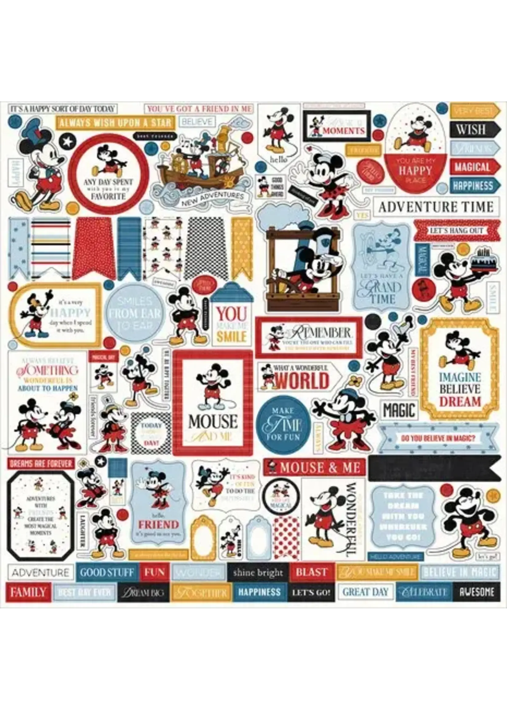 Mouse And Me 12x12 Inch Collection Kit (MAM487016)