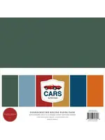 Cars 12x12 Inch Coordination Solids Paper Pack (CBCAR491015)