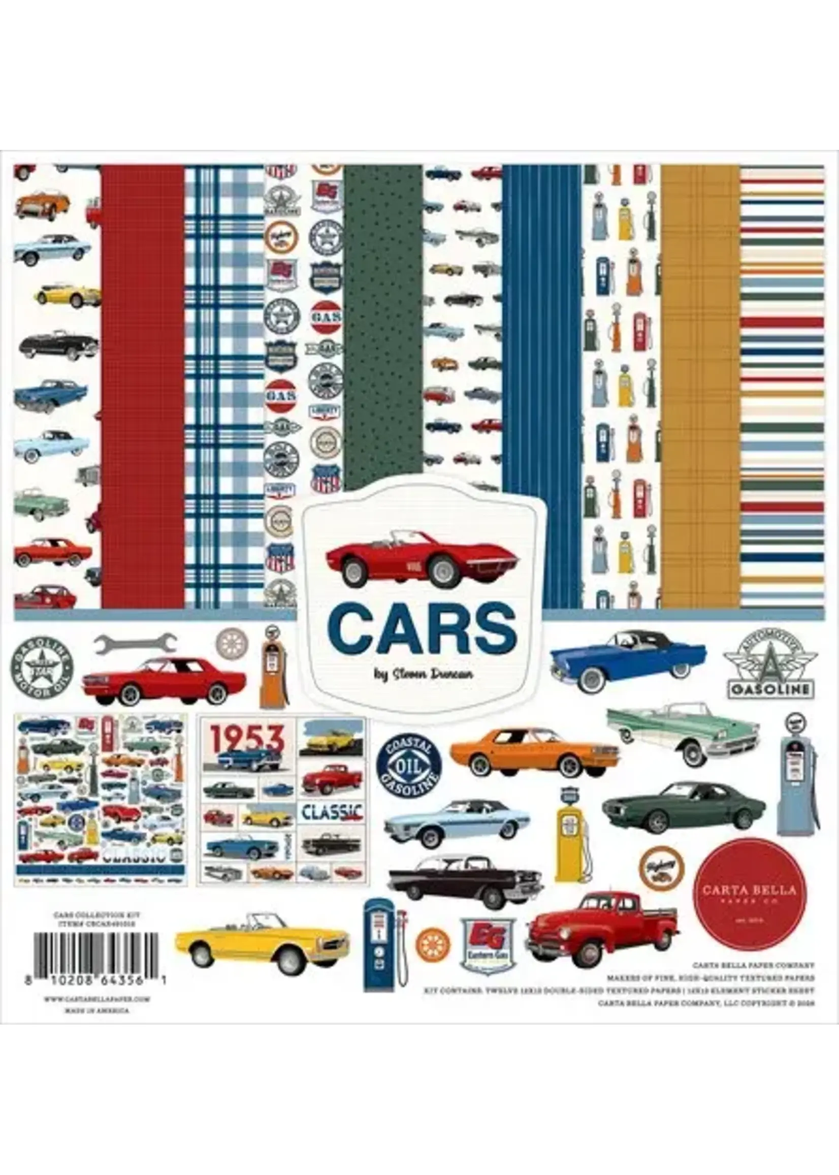 Cars 12x12 Inch Collection Kit (CBCAR491016)