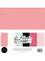 French Girl 12x12 Inch Coordination Solids Paper Pack (CBFG490015)