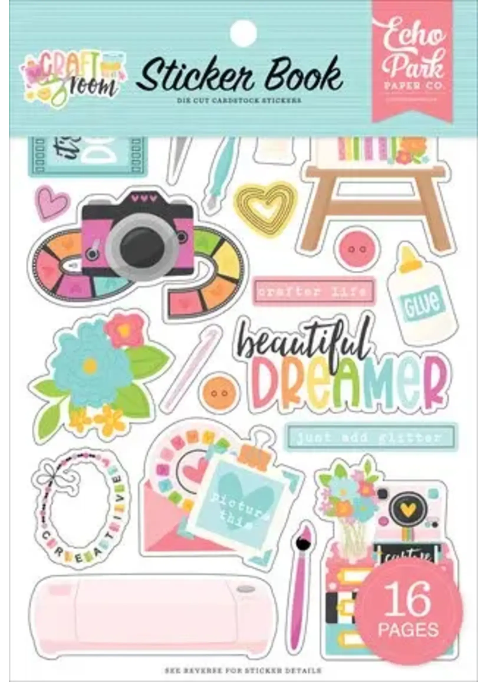 Craft Room Sticker Book (CRM492029)