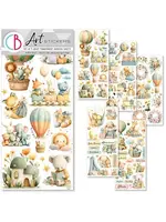 Lunibloom Transparent Adhesive Sheets (5pcs) (CBI012)