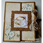 16 april ochtend workshop Hightea 24 Project met Miranda let op er word ander papier als op de foto gebruikt