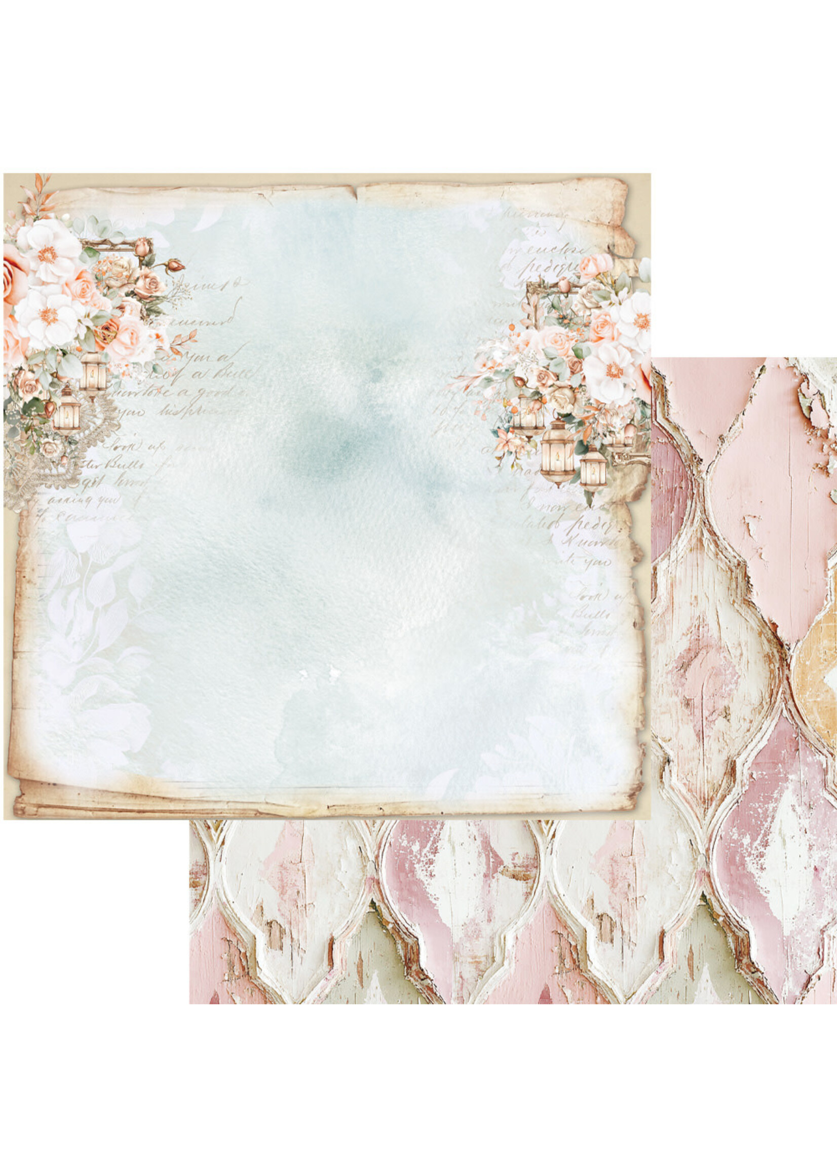 Romantic Boho AA-RB-07 Zestaw papierów do scrapbookingu 12x12