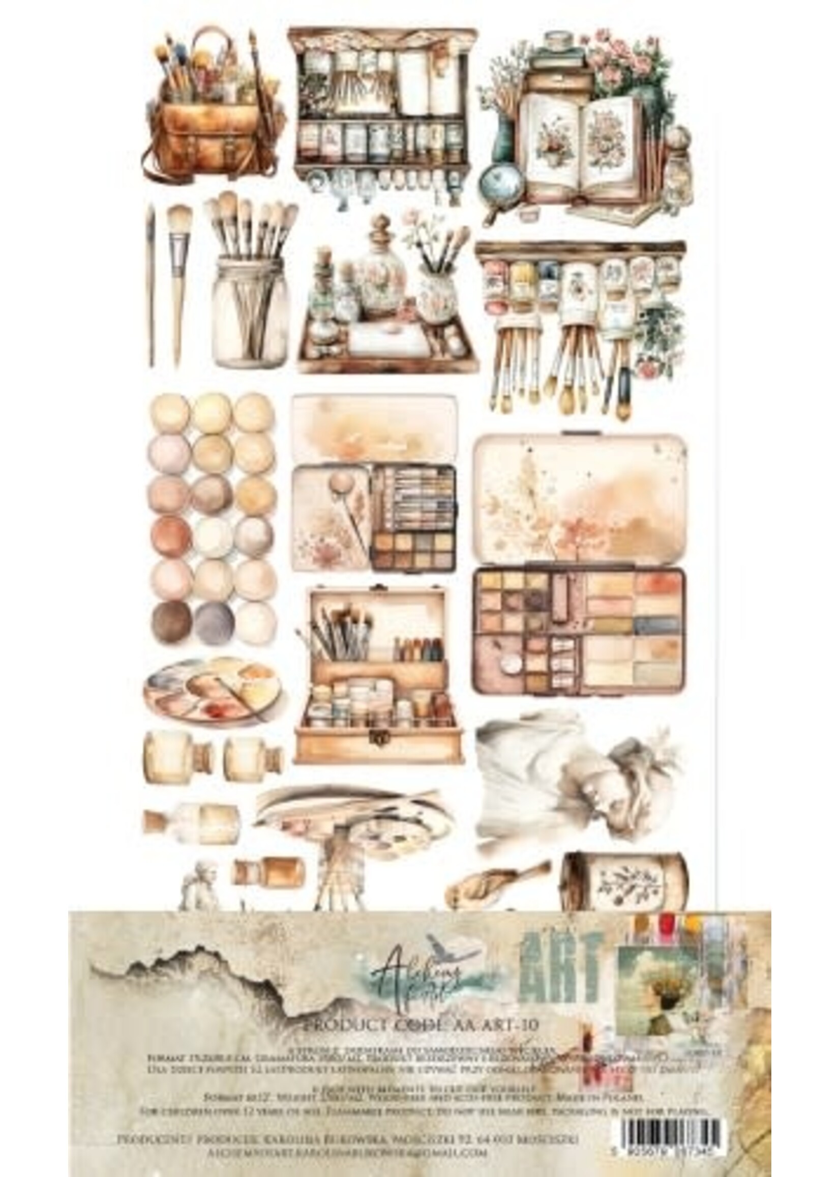 Art AA-ART-10 Zestaw DODATKÓW DO SAMODZIELNEGO WYCIĘCIA 6X12