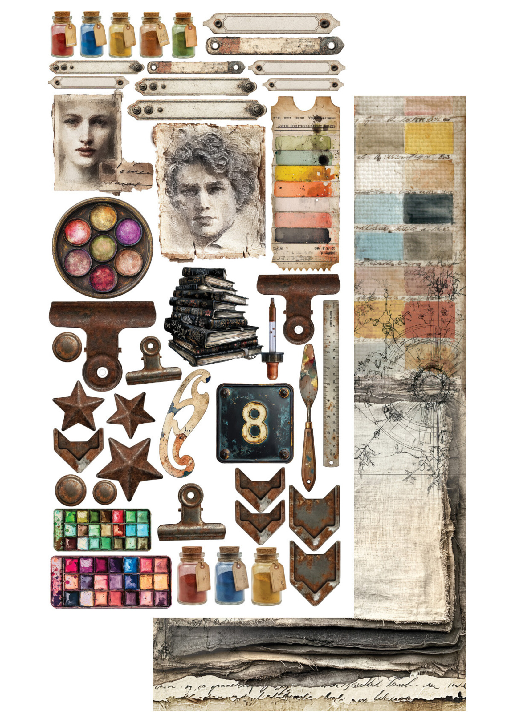 Art AA-ART-11 Zestaw DODATKÓW DO SAMODZIELNEGO WYCIĘCIA 6X12