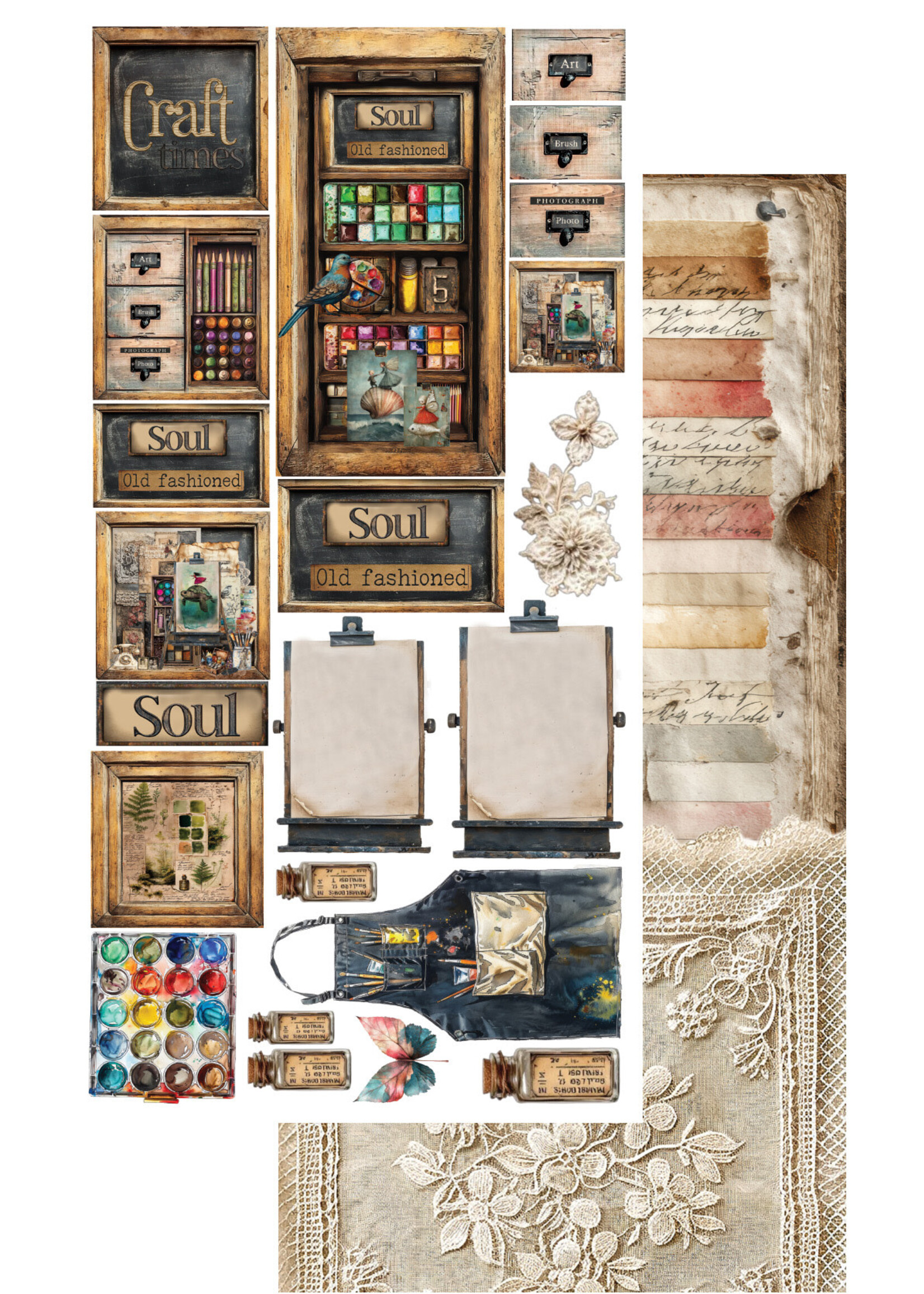 Art AA-ART-11 Zestaw DODATKÓW DO SAMODZIELNEGO WYCIĘCIA 6X12