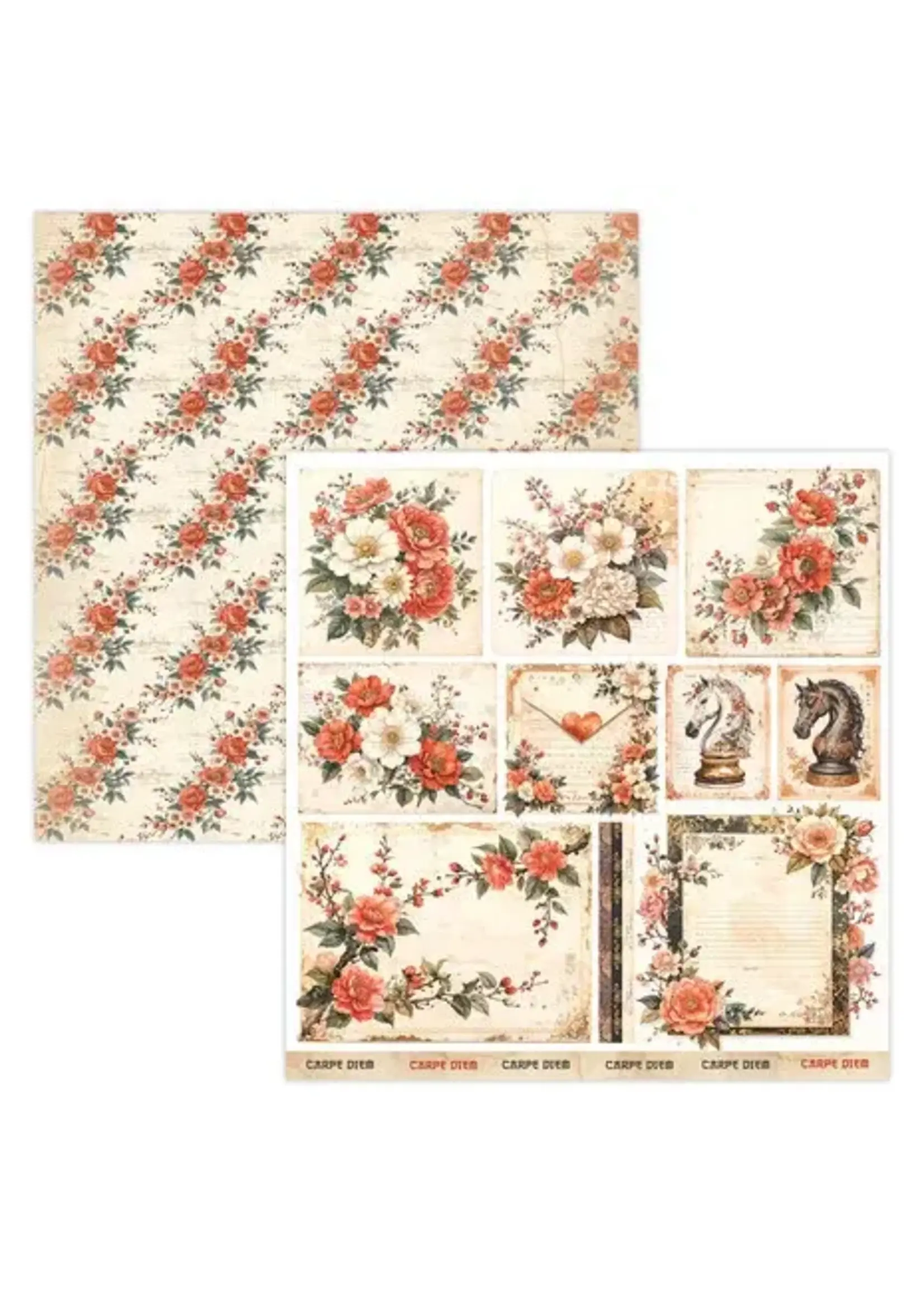 Lady in Japan 12x12 Inch Art Journal (SB-LAJA-14)