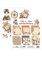 Lady in Japan 6x6 Inch Paper Pad (SB-LAJA-09)