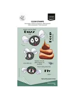 Vaessen Creative • Clear Stamps by Carla Creates Fly 17st. Vaessen Creative CAR0307