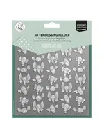 Vaessen Creative • 3D Embossing Folder by Carla Creates Zoom 15x15cm Vaessen Creative CAR0312