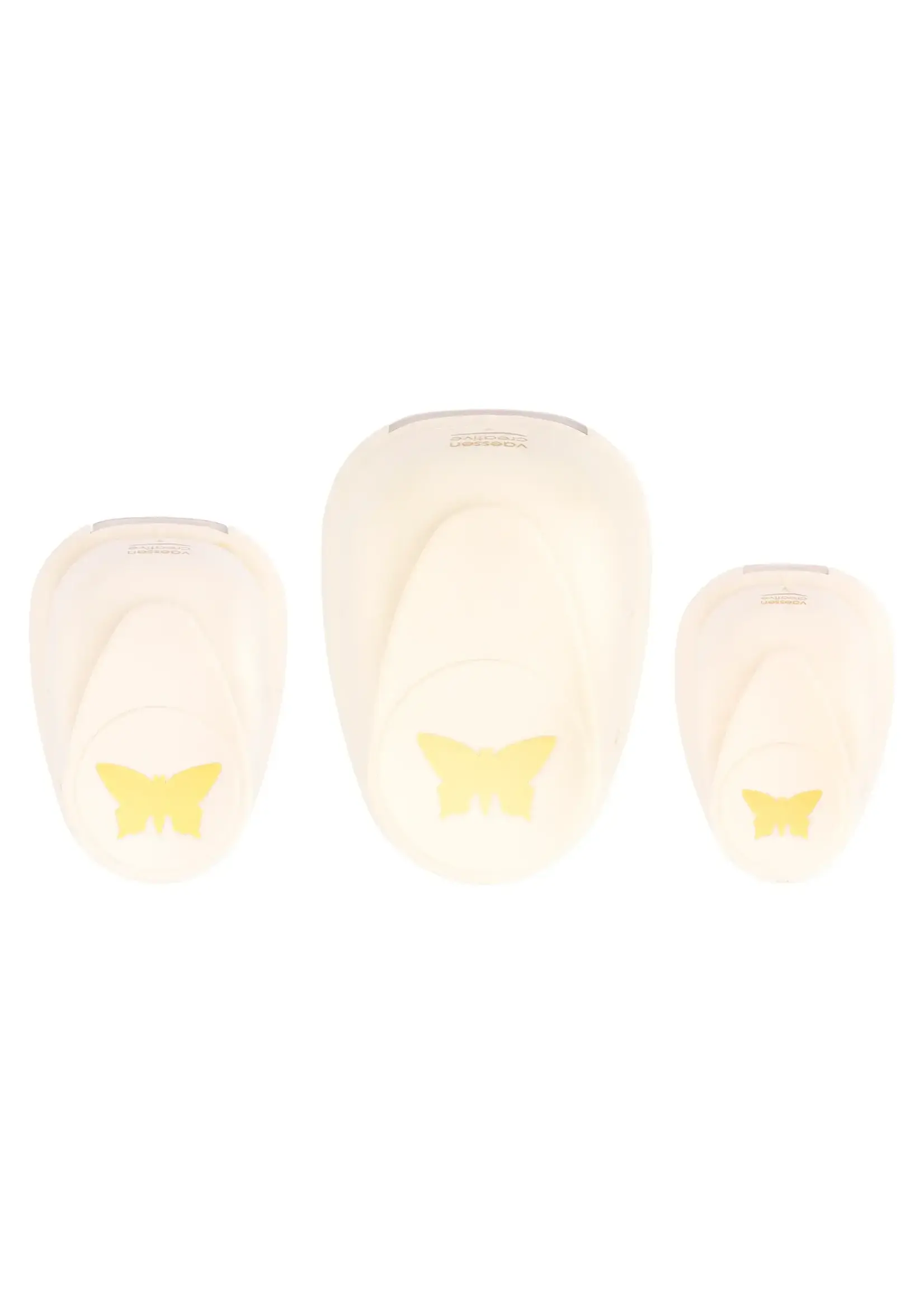 Vaessen Creative • Figuurpons Set Vlinders 3st. Vaessen Creative 2137-042