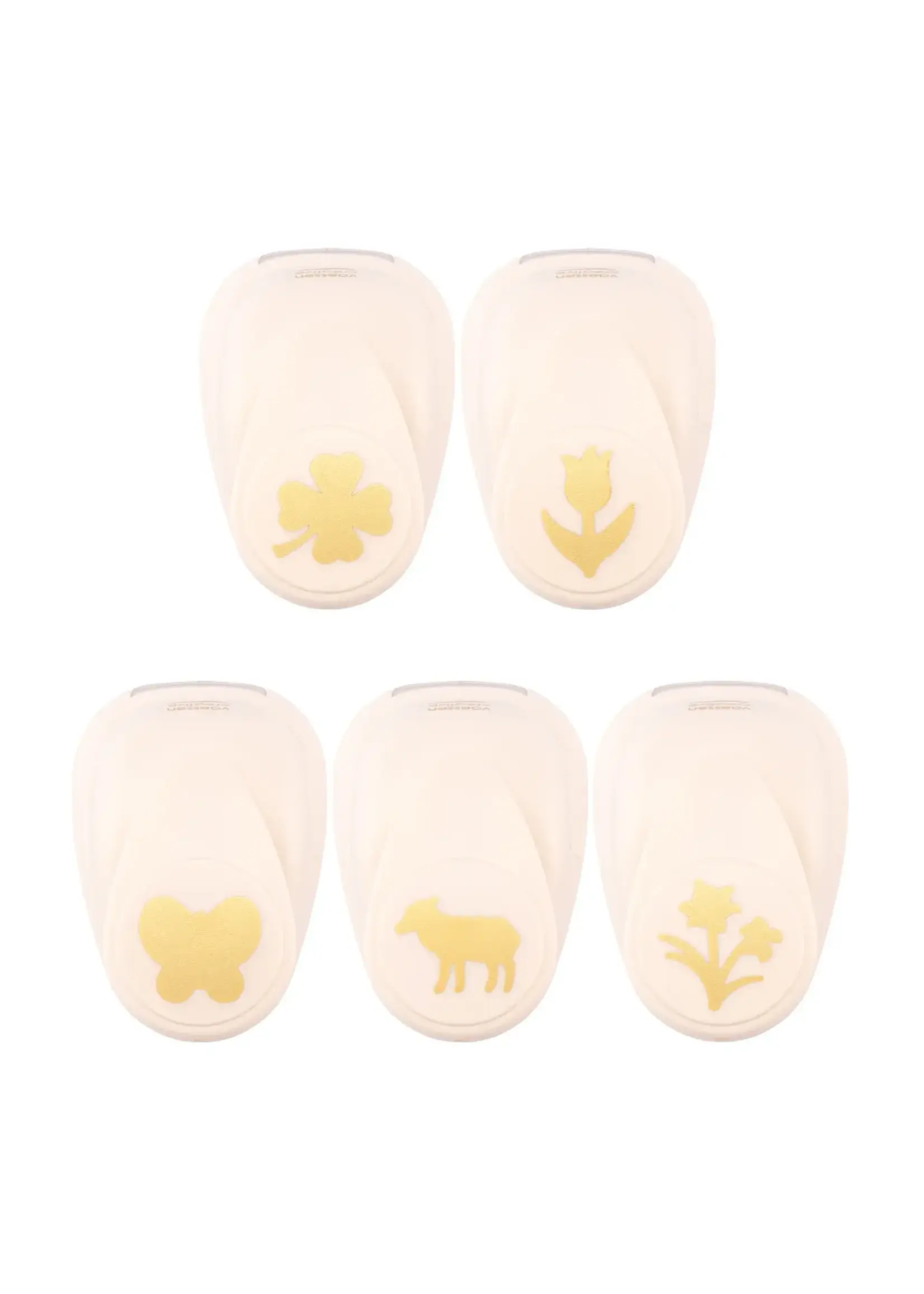 Vaessen Creative • Figuurpons Set Lente 5st. 2137-107