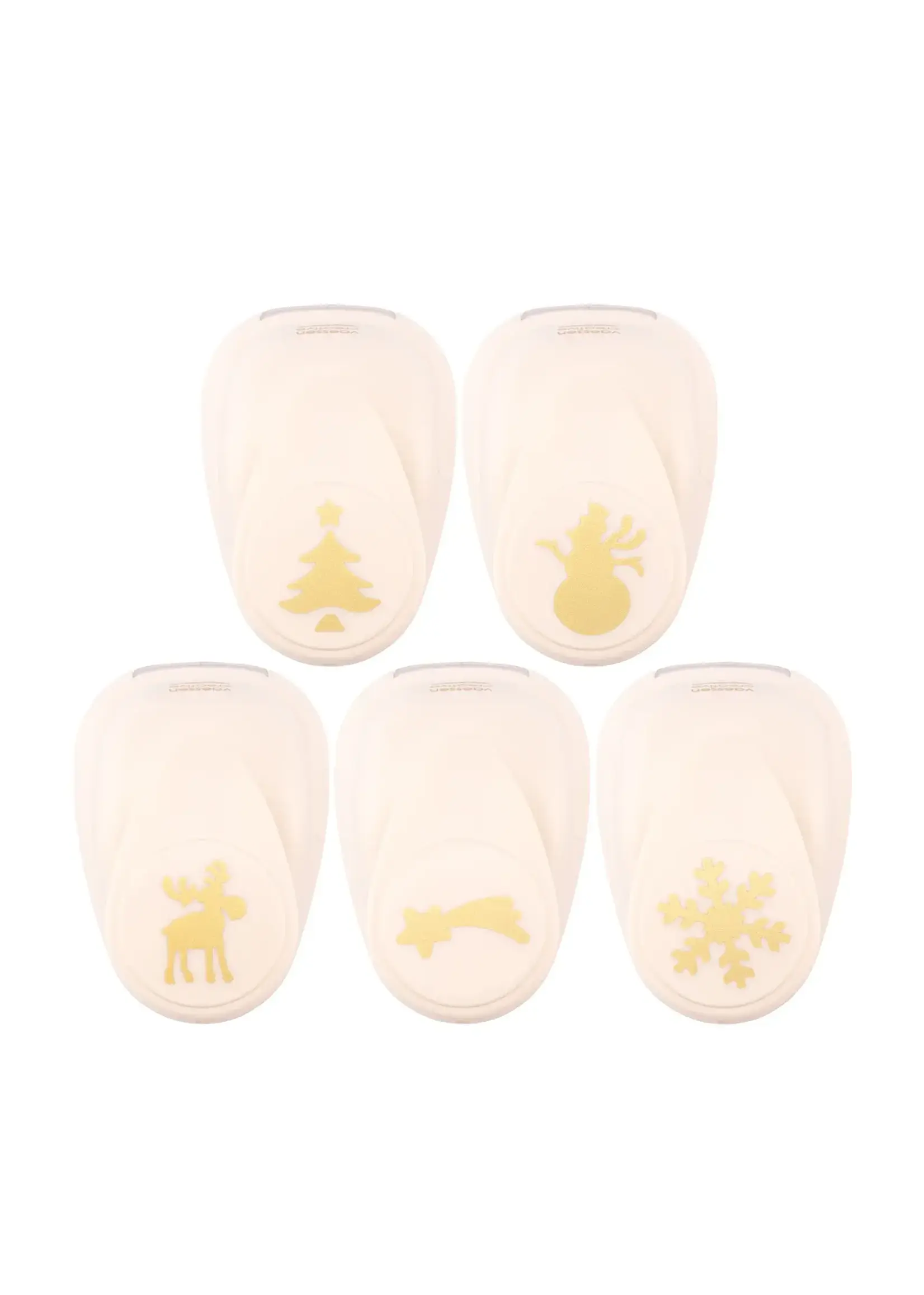 Vaessen Creative • Figuurpons Set Kerst 5st. 2137-101