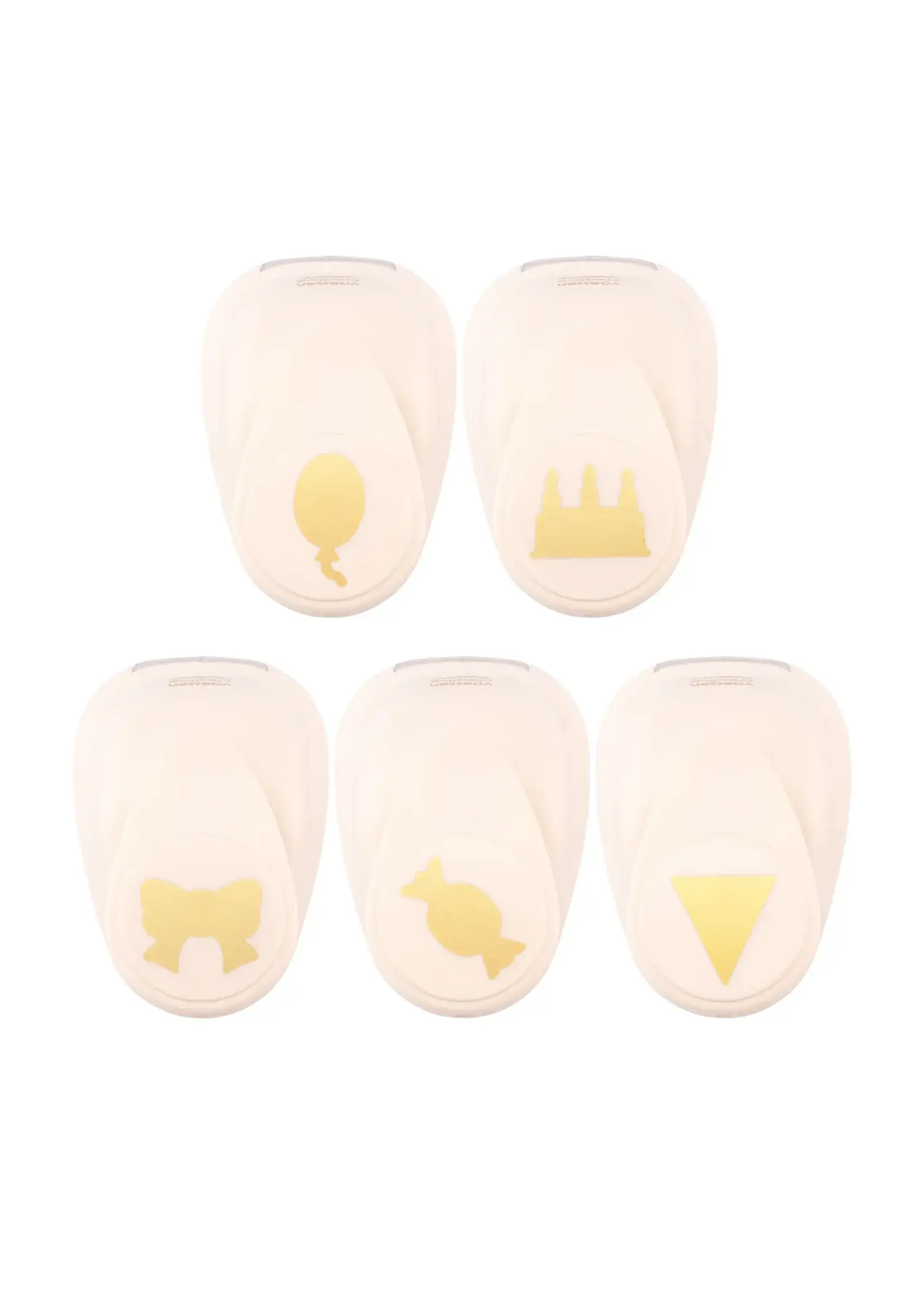 Vaessen Creative • Figuurpons Set Feest 5st. 2137-104