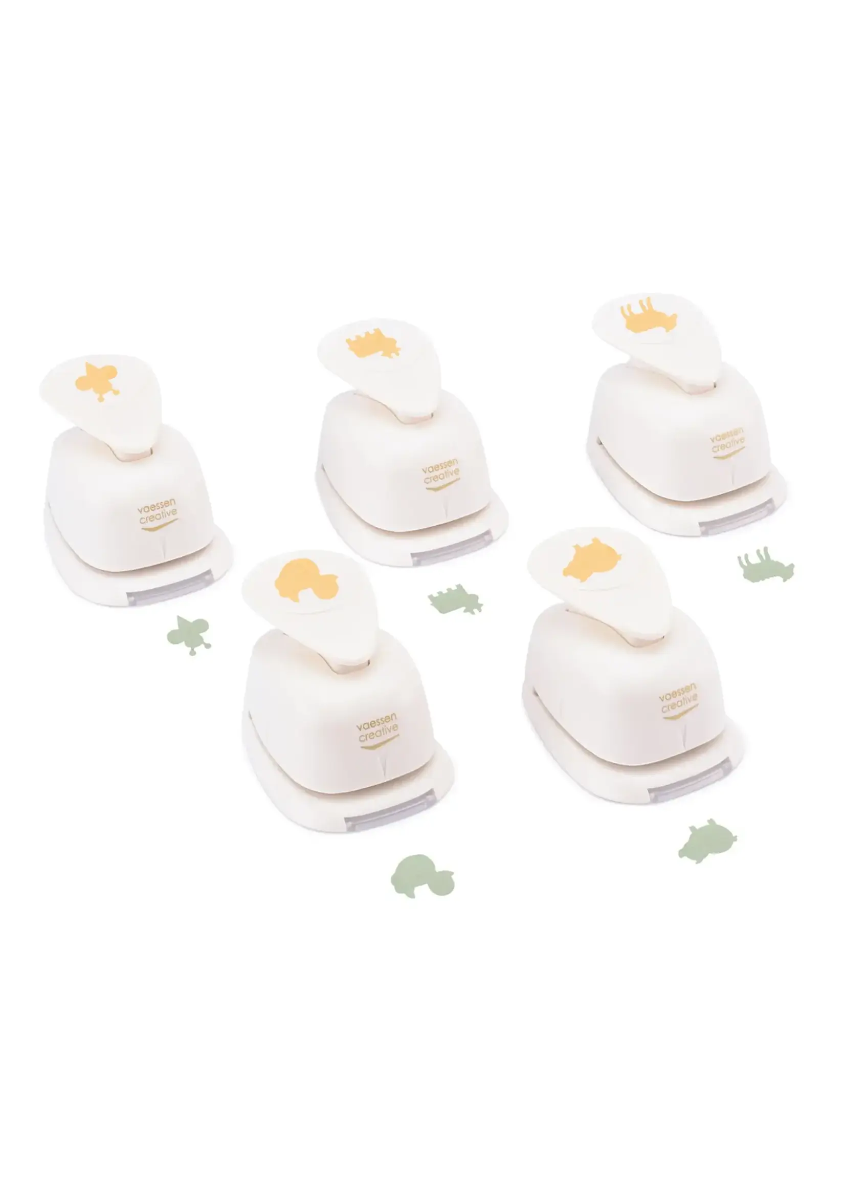 Vaessen Creative • Figuurpons Set Boerderijdieren Medium 5st. 2137-119