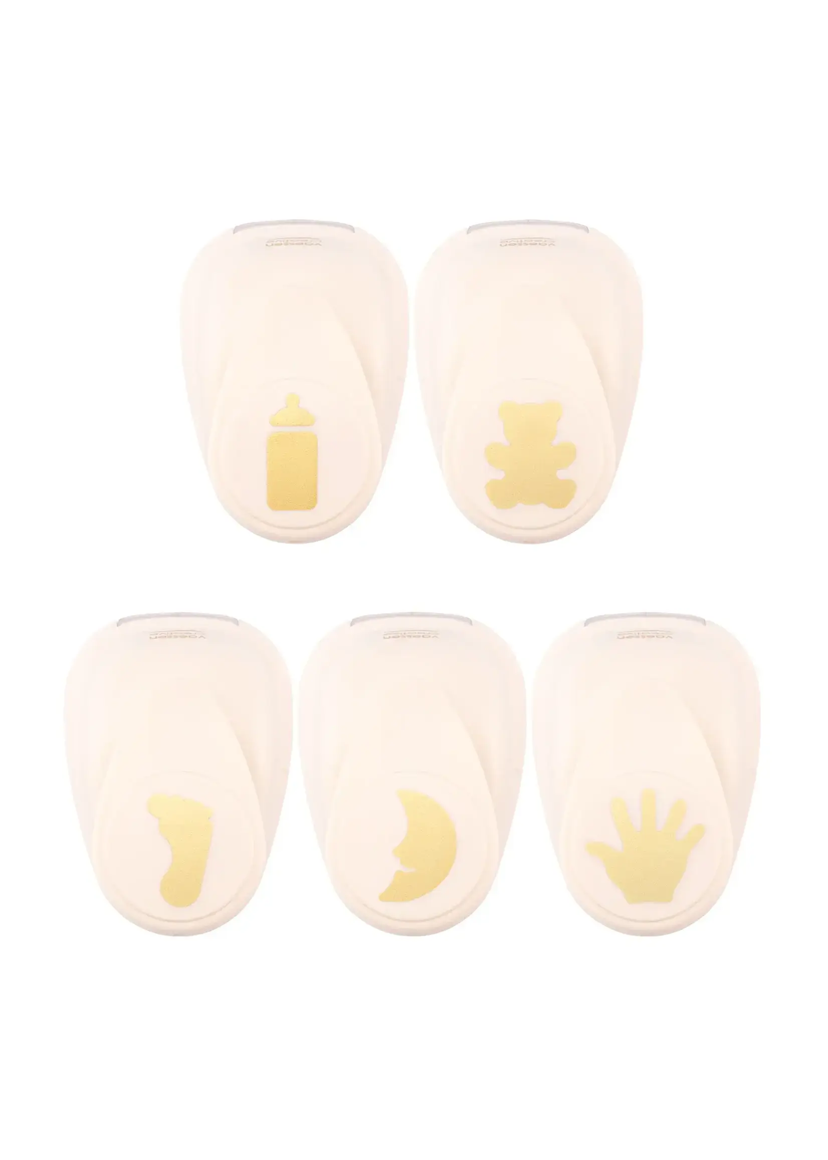 Vaessen Creative • Figuurpons Set Baby 5st. 2137-105