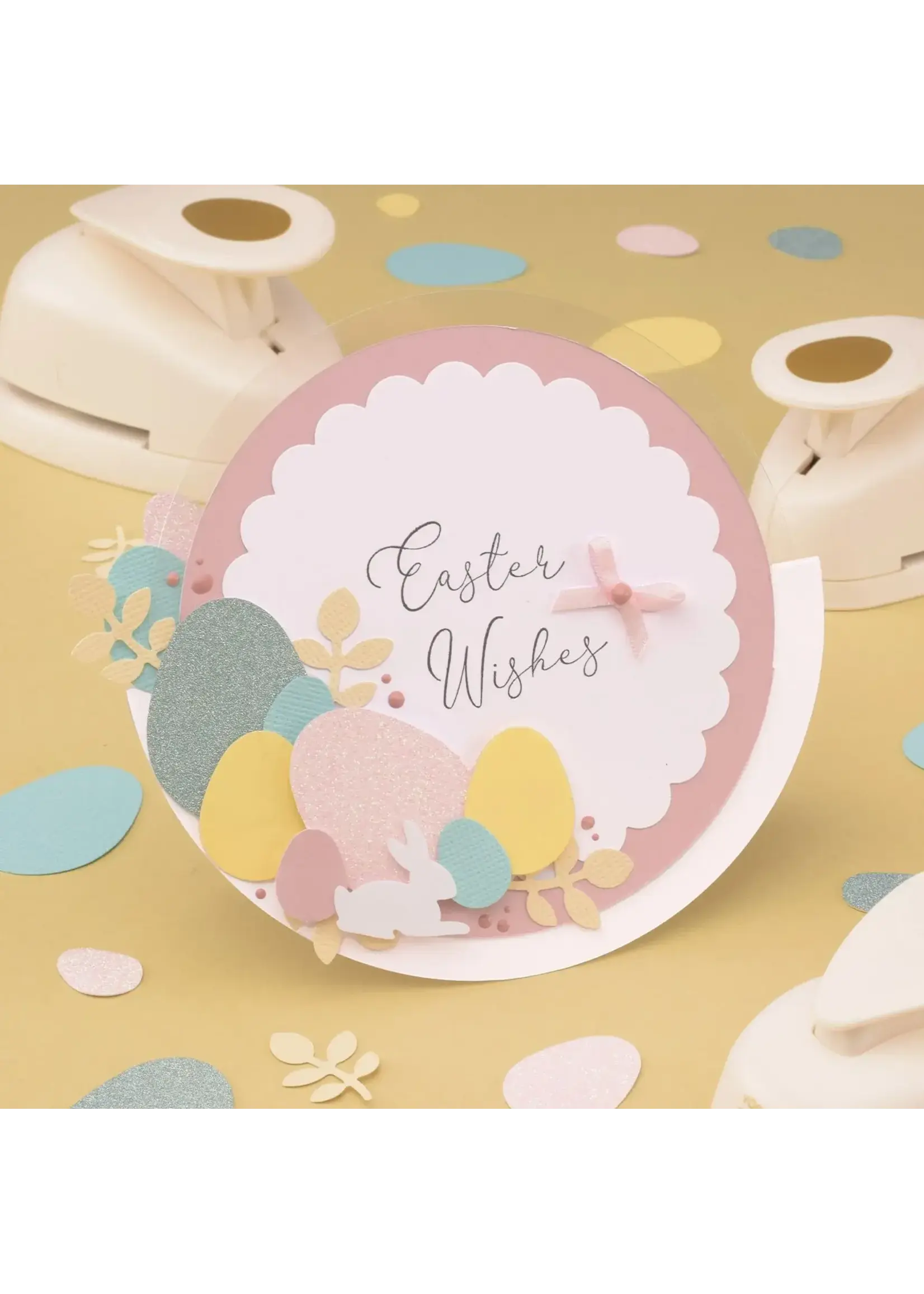 Vaessen Creative • Figuurpons Set Eieren 3st. Vaessen Creative 2137-114