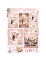 Juffrouw Muis Knipsel - Weddingmice - Pink - Exclusive