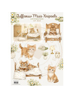 Juffrouw Muis Knipsel - Ontbijtje op Bed