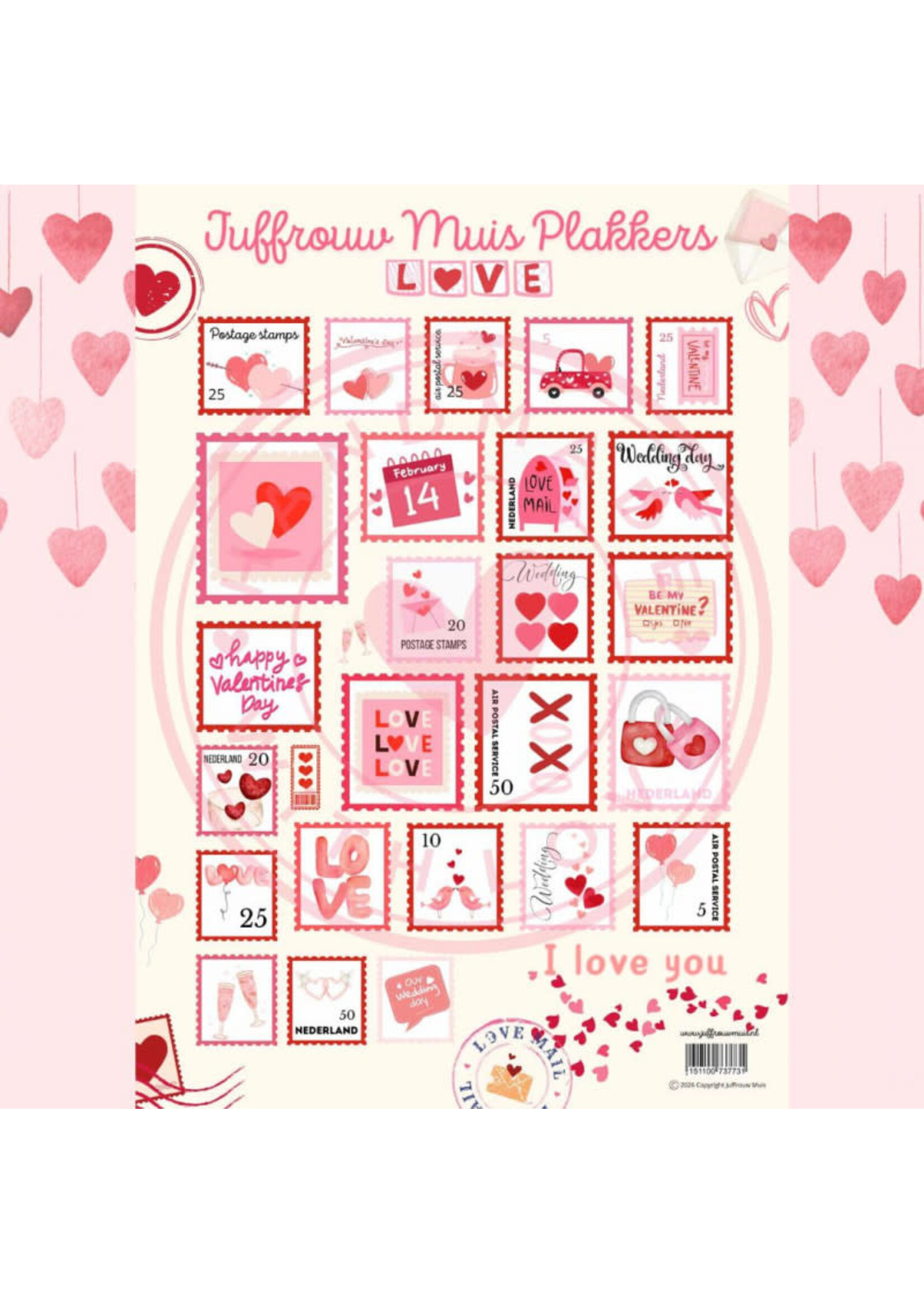 Juffrouw Muis Plakkers - LOVE