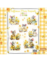 Juffrouw Muis Knipsel - Hello Spring