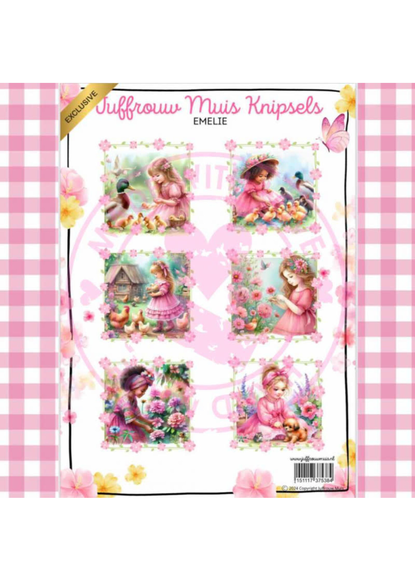 Juffrouw Muis Knipsel - Emelie - EXCLUSIVE