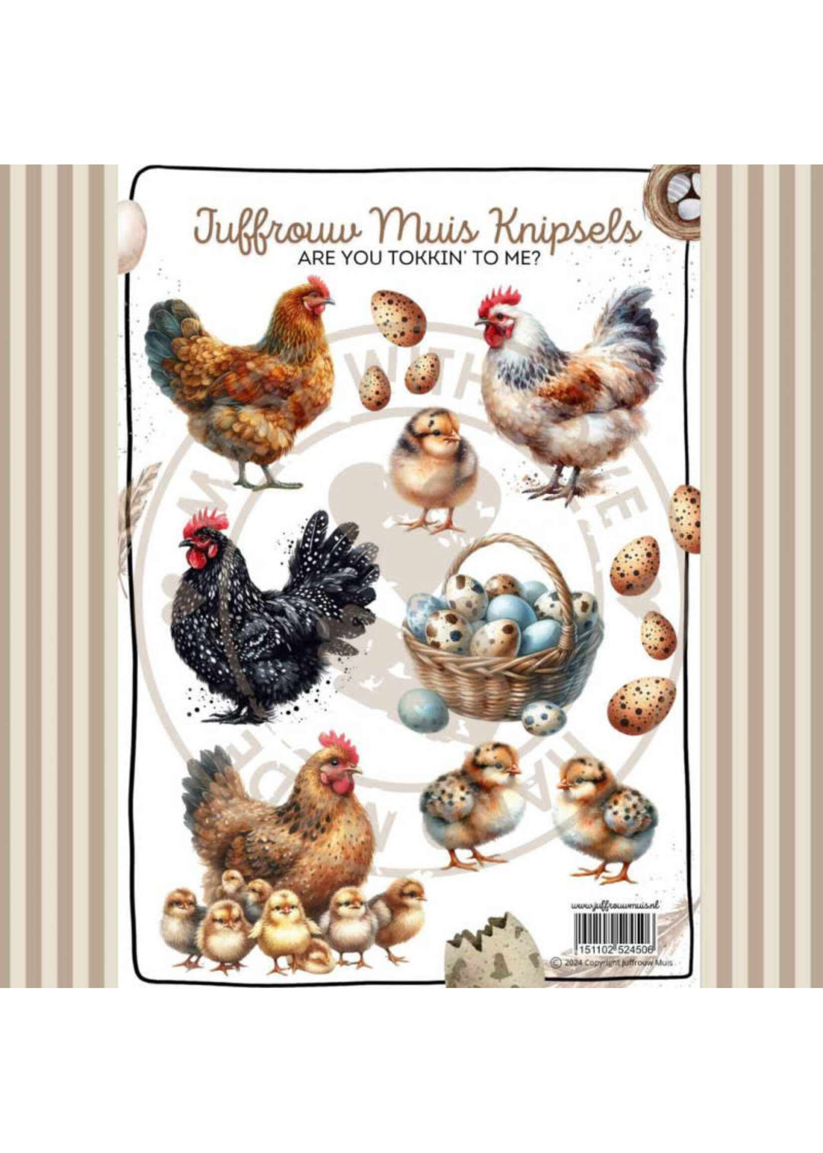 Juffrouw Muis Knipsel - Are you tokkin' to me?