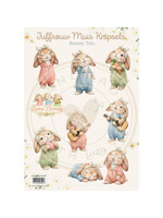 Juffrouw Muis Knipsel - Luna Bunny - Bunny Trio