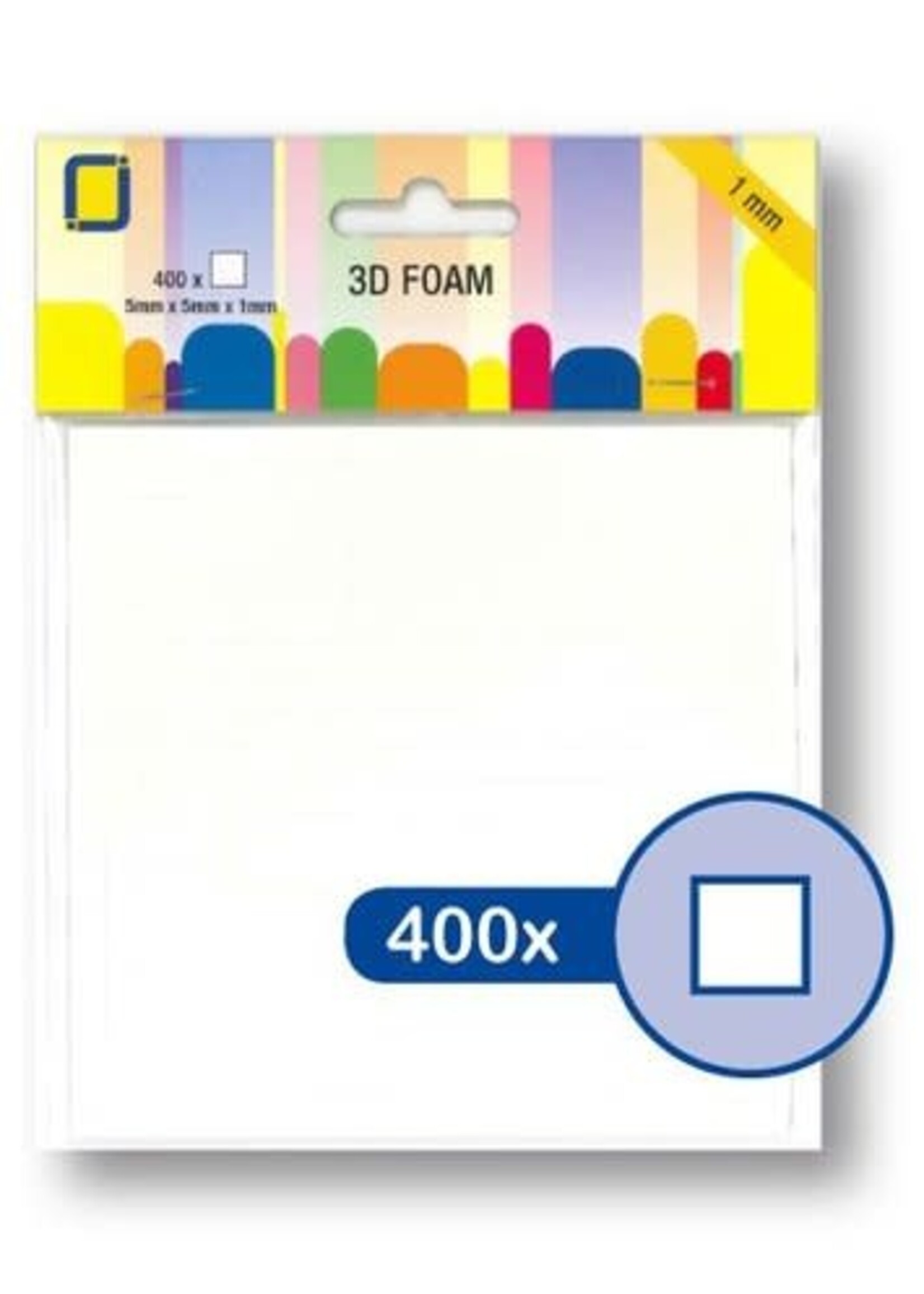 3D Foam 5 mm x 5 mm x 1 mm (3.3110)