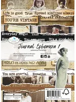 Hello You! A5 Patterned Cardstock Journal Ephemera 1 (PS01)